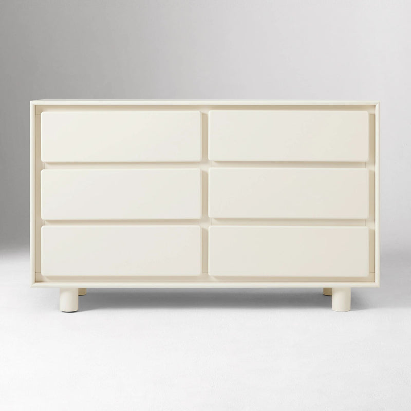 Inored 6-Drawer Dresser - Wooden Empiro