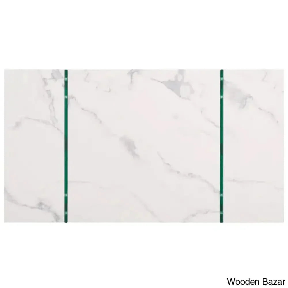 Orea Modern Coffee And Center Table For Dining Room Marble White