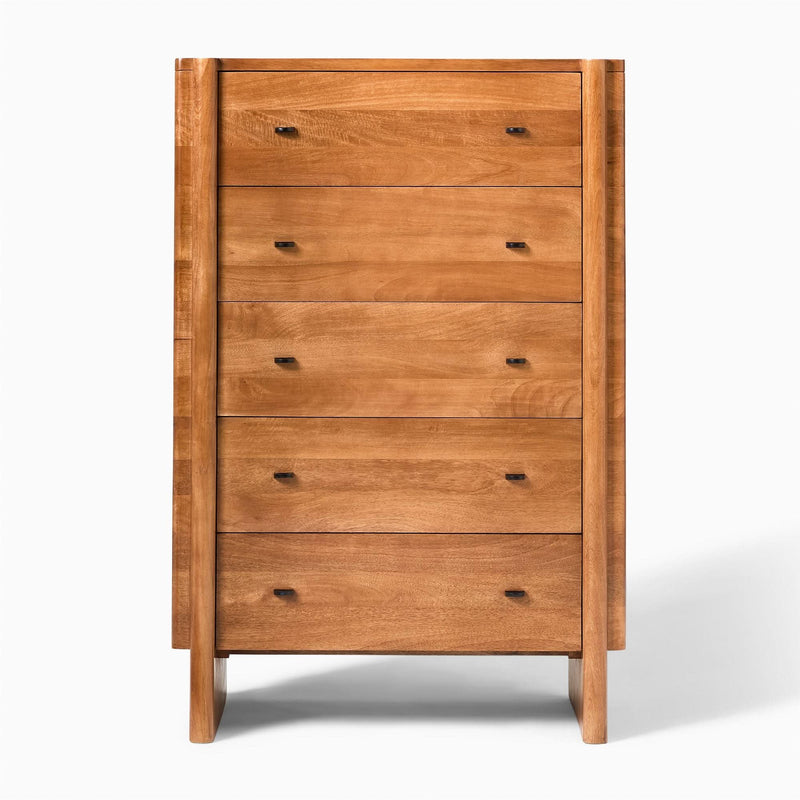 Levitian 5-Drawer Dresser - Wooden Empiro