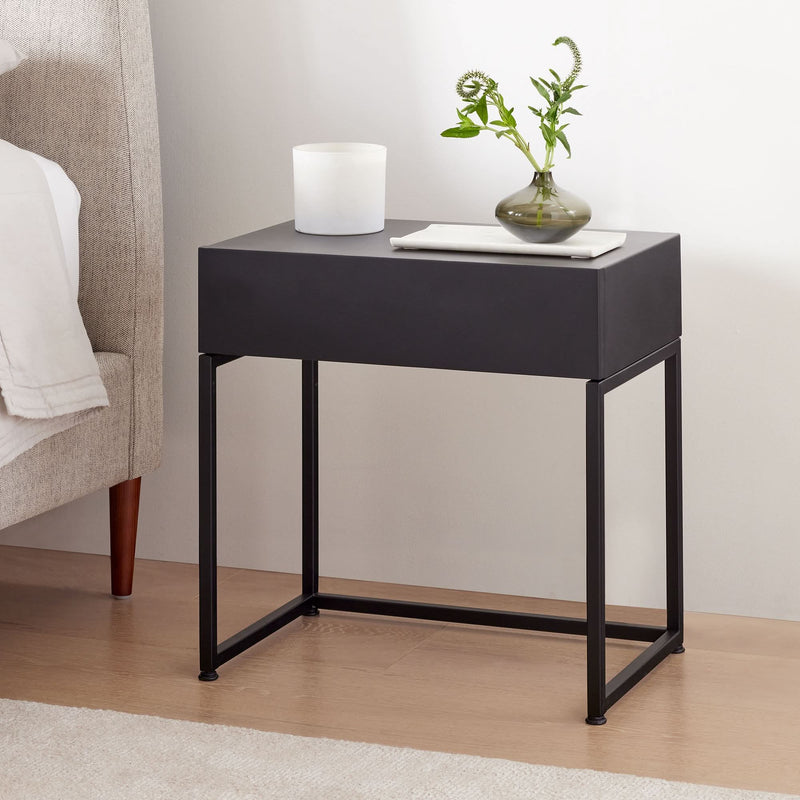 Vakabura  Designs Gramercy Bedside Table - Wooden Empiro