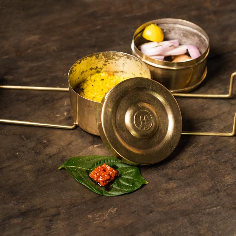Brass Tiffin Box