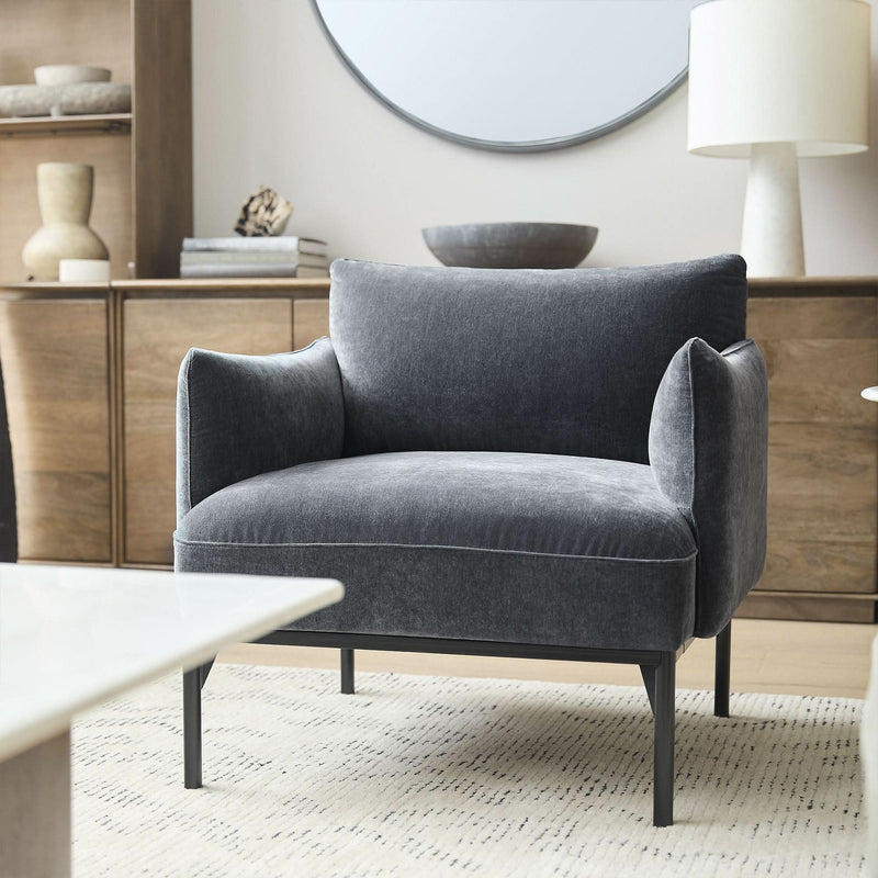 Yaaku Modern 1 Seater Chair - Wooden Empiro