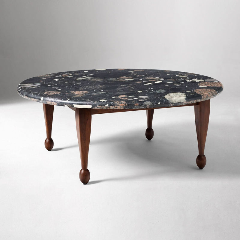 Niraaz Pierce & Ward Granite Coffee Table - Wooden Empiro