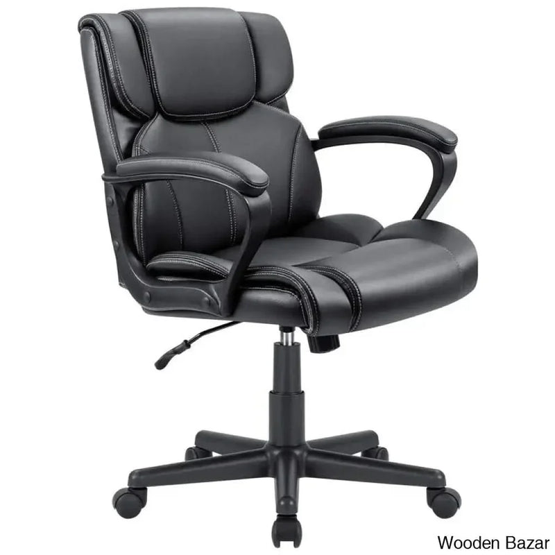 Rafal Faux Leather Executive Chair, Office Chair