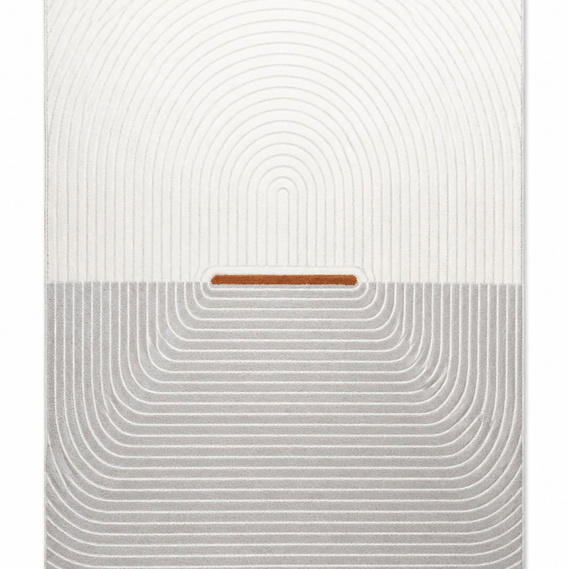 The Halo Rug — Luxury Geometric Contemporary Area Rug