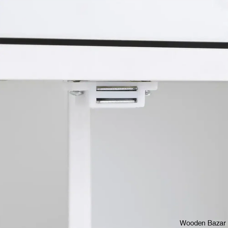 Ronzel 35"W Rolling Kitchen trolley cart cabinet kitchen island with storage , Solid Wood Drop Leaf, Drawers and Racks