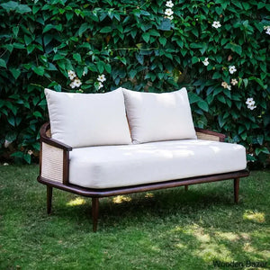 Sadien Solid Wood 2 & 3 Seater Luxury Sofa - Wooden Empiro