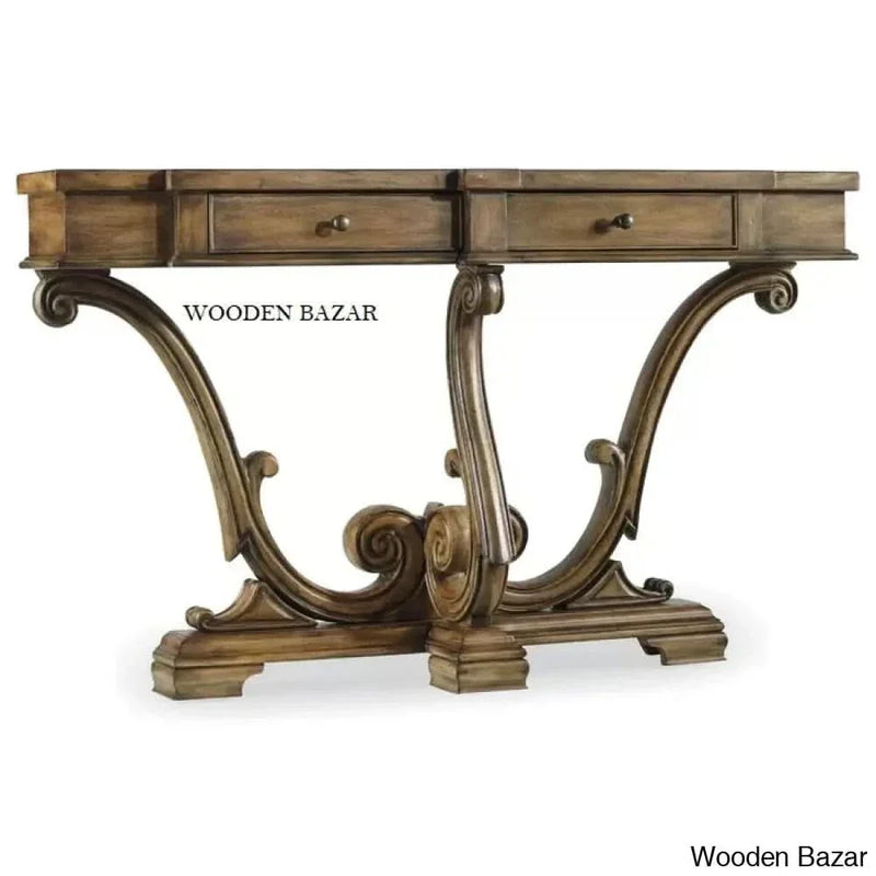 Sanctuary Console Table - Wooden Empiro