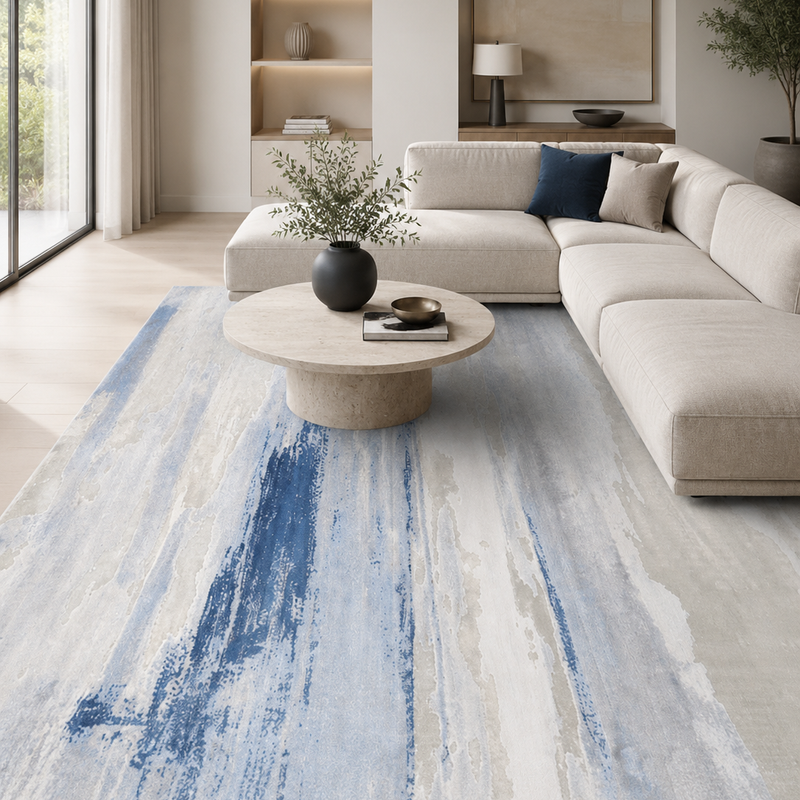 The Rivora Rug — Luxury Modern Textured Area Rug