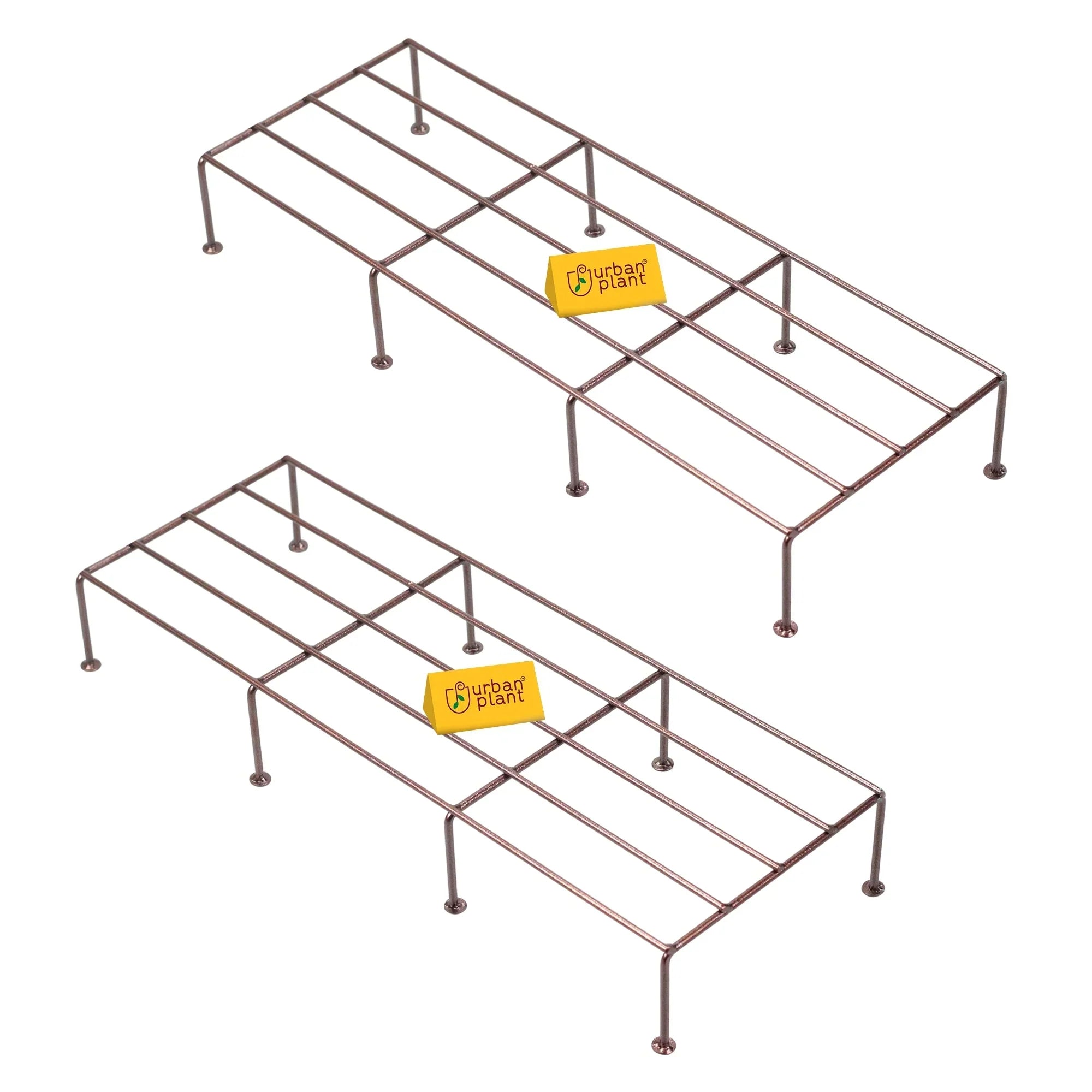 Wooden Empiro Vistara Plant Stands Wooden Empiro Brown Pack of 2