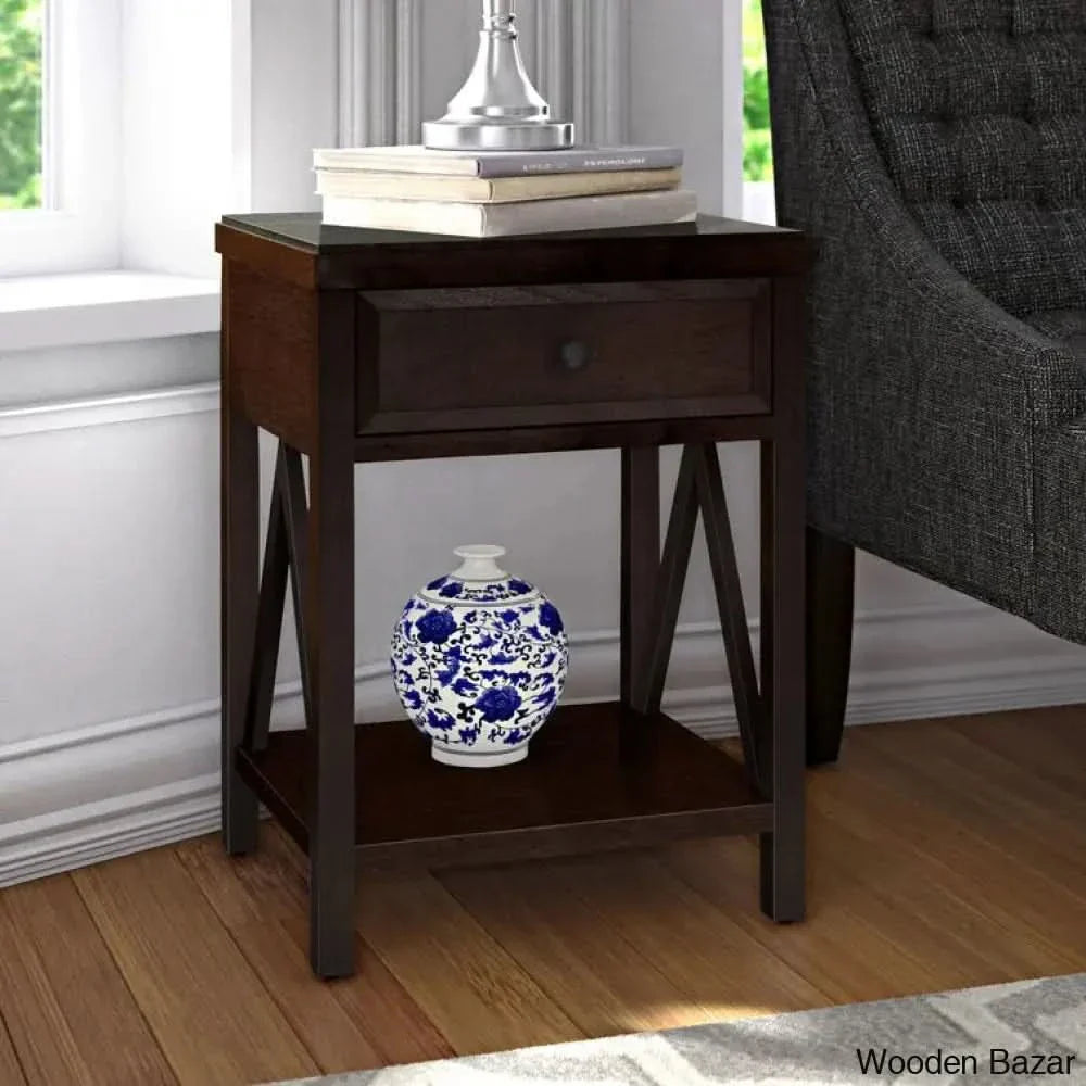 side table - Wooden Empiro