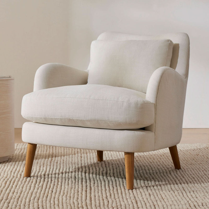 Evoox Modern Tufted Arm Sofa Chair - Wooden Empiro