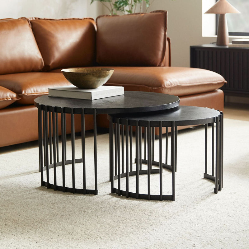 Unicourse Nesting Coffee Tables - Wooden Empiro