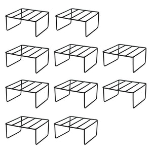Wooden Empiro Durable Easy Pot Stand Square | Garden Accessories | Planter Stand for Balcony - 1174 Metal Stand Wooden Empiro Set of 10