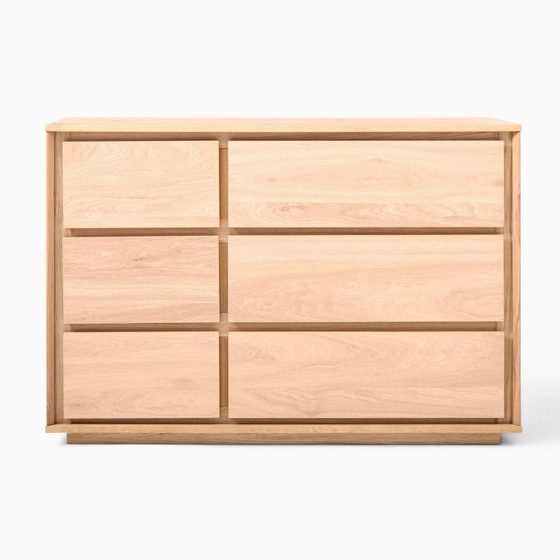 Iazter Story 6-Drawer Dresser - Wooden Empiro