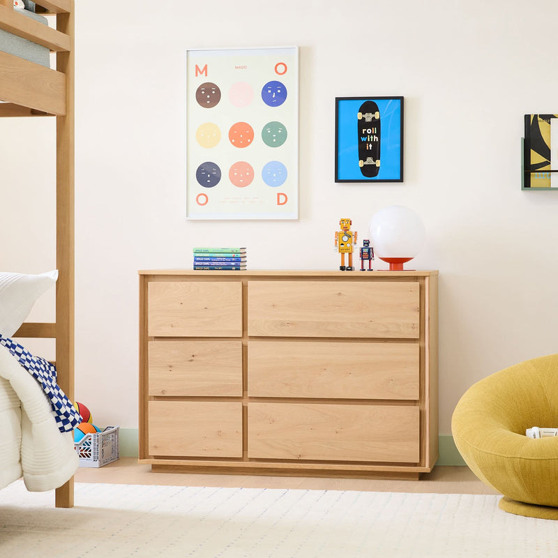 Iazter Story 6-Drawer Dresser - Wooden Empiro