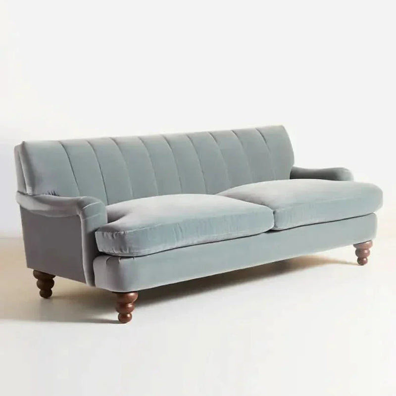 Velvet Grey Sofa: Elegant, Plush, and Modern Seating for Luxurious Living Spaces