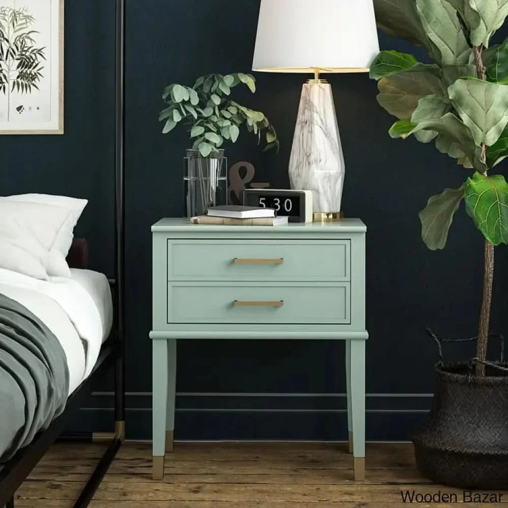 Bedside Table - Wooden Empiro