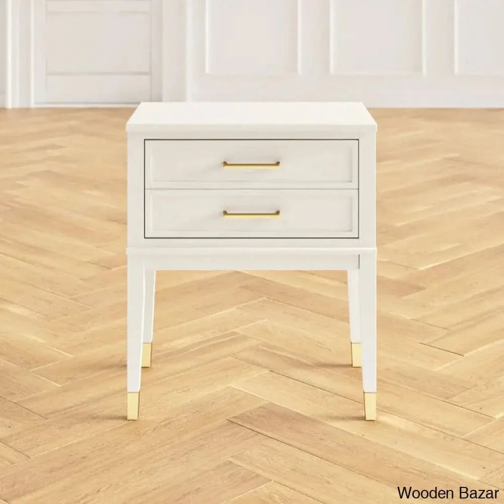 Bedside Table - Wooden Empiro
