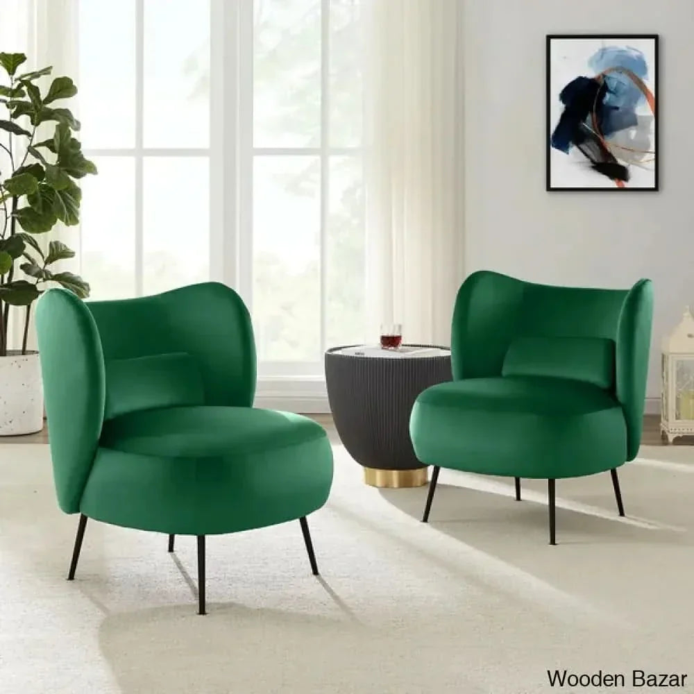 Velvet Arm Chair-8