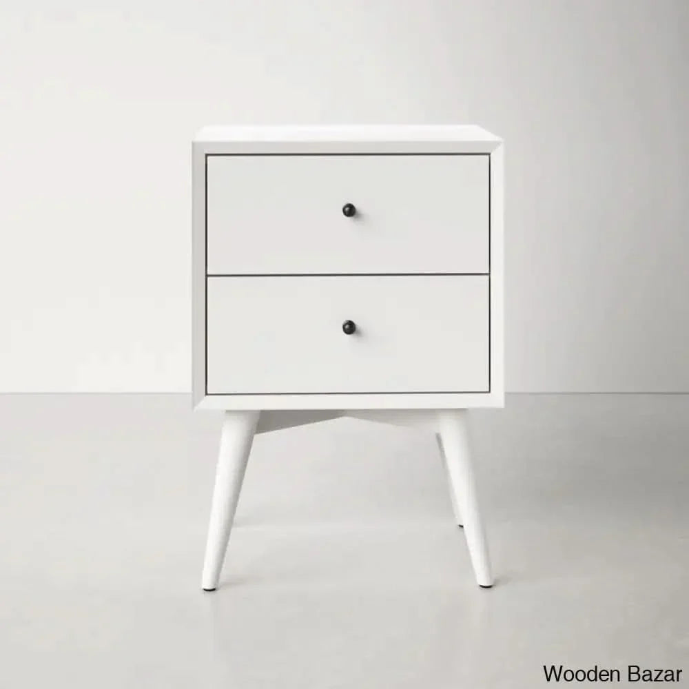Bedside Table - Wooden Empiro