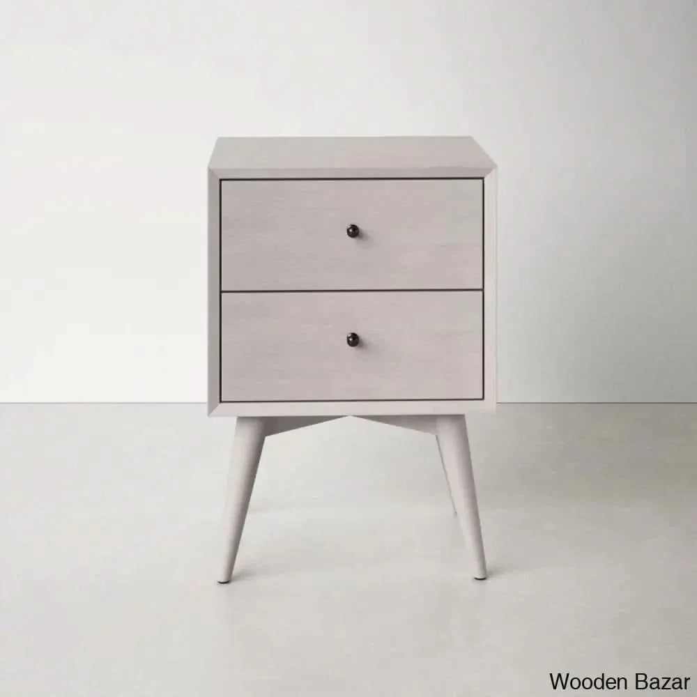 Bedside Table - Wooden Empiro