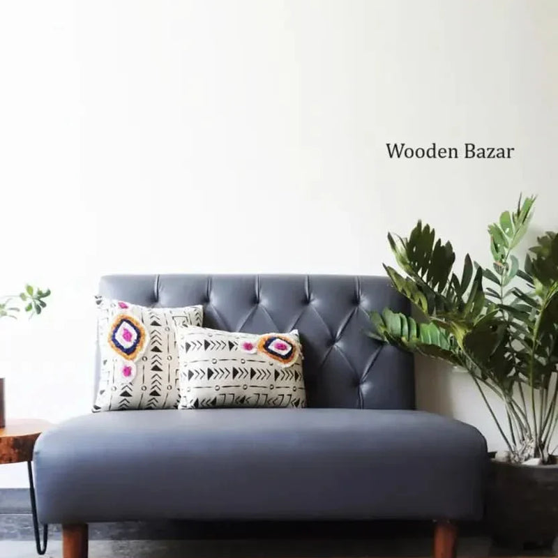 Windy Chesterfield Two Seater Sofa - Wooden Empiro