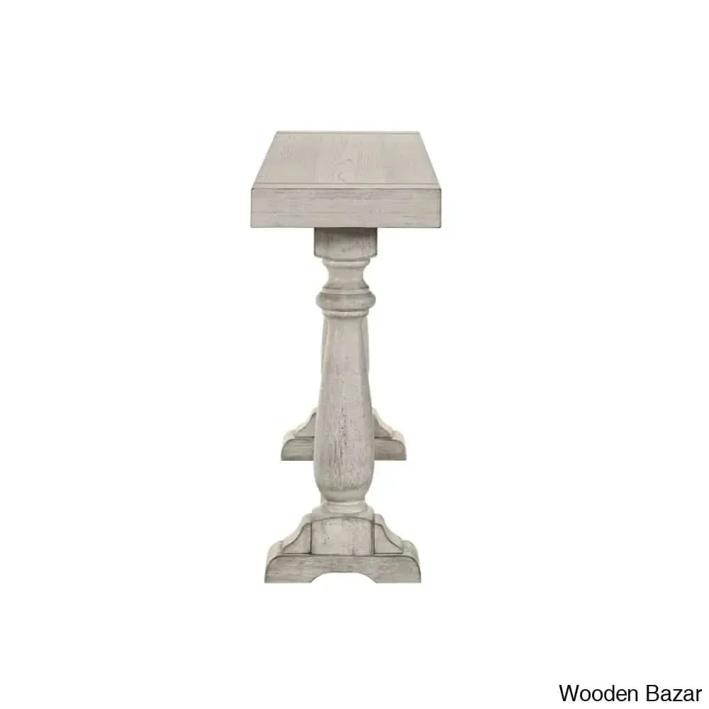 Wooden Empiro 50'' Solid Wood Console Table