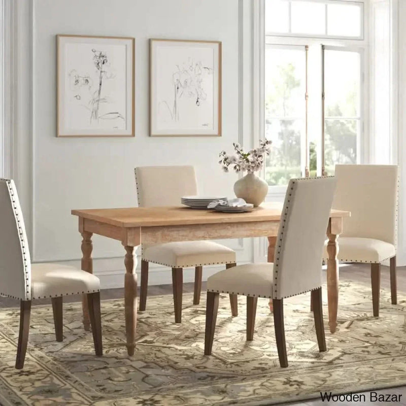 Wooden Empiro 59'' Dining Table