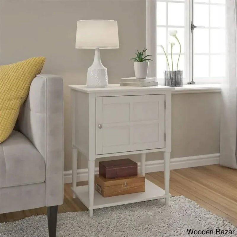 Wooden Empiro Agosta 28.3'' Tall End Table