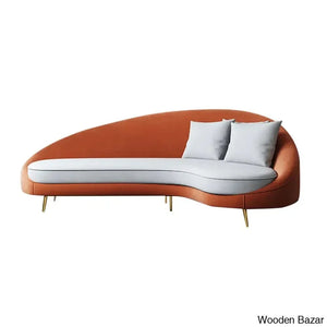 Luxury Curved 3 Seater Sofa-38