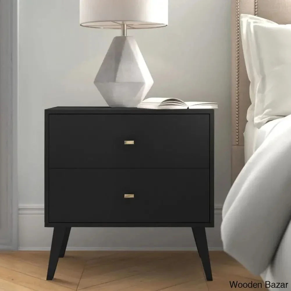 Bedside Table - Wooden Empiro
