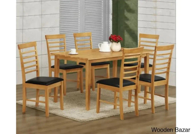Wooden Empiro Hanover 4.5ft Light Oak Dining Table Only