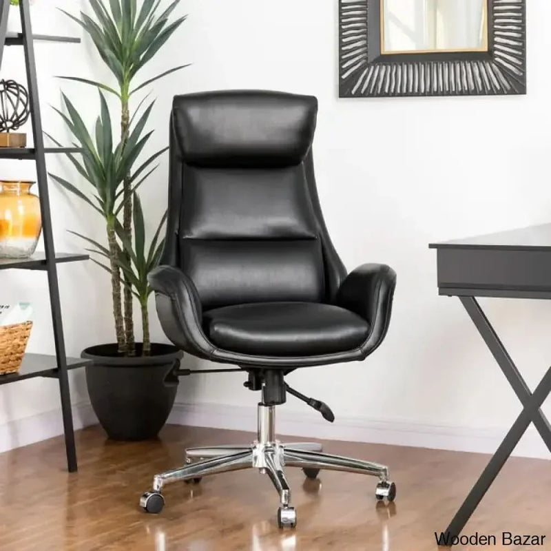 Wooden Empiro High Back Executive Chair buy online.