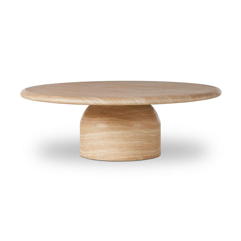 Synergy Round Coffee Table - Wooden Empiro