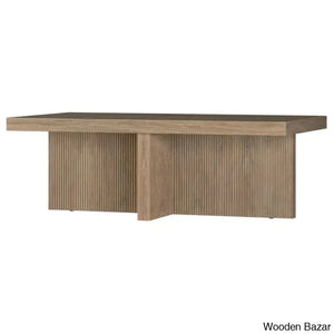 Zeitzc Coffee And Center Table Cream