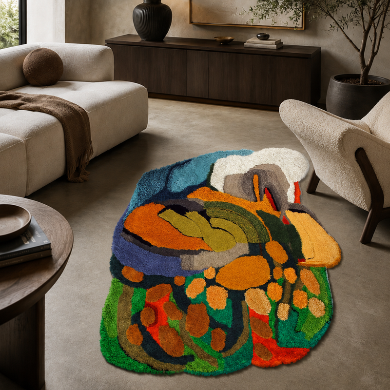 The Havena Rug — Luxury Organic Abstract Hand-Tufted Area Rug
